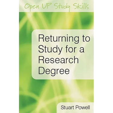 Returning to Study for a Research Degree