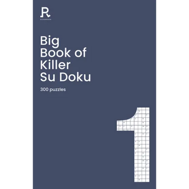 Big Book of Killer Su Doku Book 1: A Bumper Killer Sudoku Book for Adults Containing 300 Puzzles