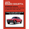ALFA ROMEO 750 & 101 SERIES GIULIETTA 1300cc (1955-1964) & 101 SERIES GIULIA 1600cc (1962-1965) WORKSHOP MANUAL