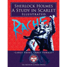 Sherlock Holmes: A Study in Scarlet - Illustrated, Large Print, Large Format: Giant 8.5" x 11" Size: Large, Clear Print & Pictures - Co