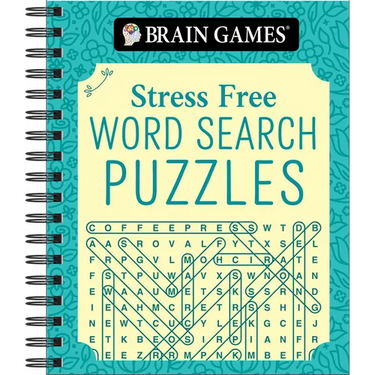Brain Games - Stress Free: Word Search Puzzles (320 Pages)