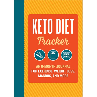 Keto Diet Tracker: An 8-Month Journal for Exercise, Weight Loss, Macros, and More