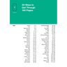 99 Ways to Get Through 198 Pages