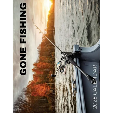 Gone Fishing 2025 Calendar