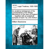 An Analytical Abridgment of the Commentaries of Sir William Blackstone on the Laws of England: Together with an Analytical Synopsis of Each / By John