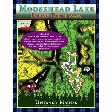 Moosehead Lake Depth Maps
