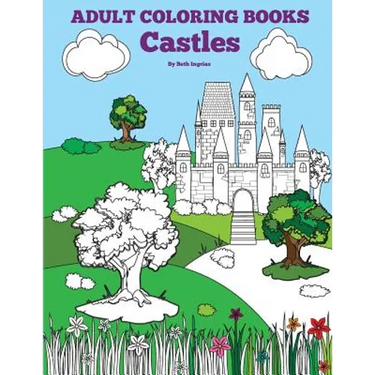 Adult Coloring Books: Castles