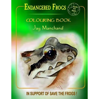 Endangered Frogs Colouring Book