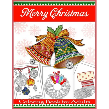 Merry Christmas Coloring Book for Adults: Beautiful Holiday Designs