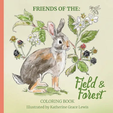 Friends of the Field and Forest Coloring Book