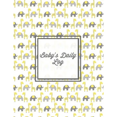 Baby's Daily Log: Baby Tracker Book, Schedules, Track Sleep, Diaper & Feedings, Health Logbook, Shower Gift, Record Newborn Firsts Journal, For Parent