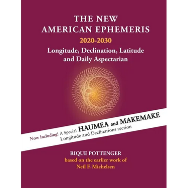 The New American Ephemeris 2020-2030: Longitude, Declination & Latitude