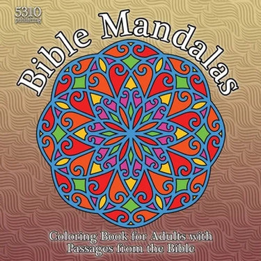Bible Mandalas: Coloring Book for Adults with Passages from the Bible