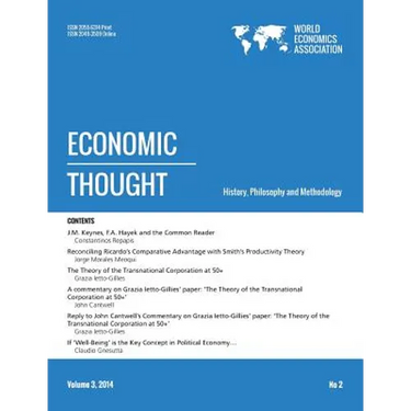 Economic Thought, Vol 3, No 2, 2014