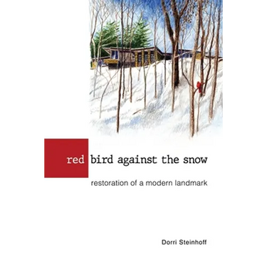 Red Bird Against the Snow