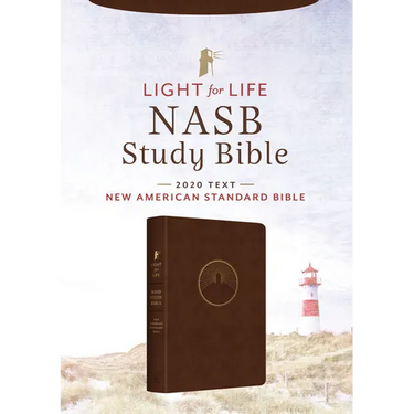 Light for Life NASB Study Bible (Mahogany Lighthouse)