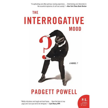 The Interrogative Mood: A Novel?