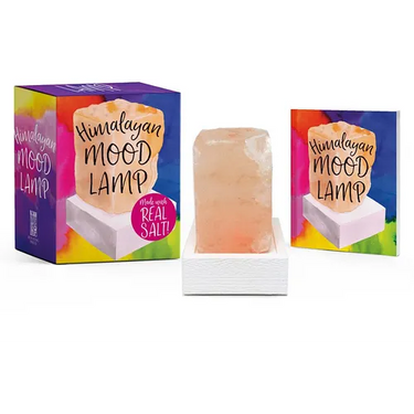 Himalayan Mood Lamp: Made with Real Salt!
