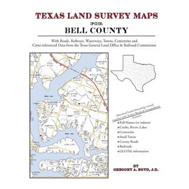 Texas Land Survey Maps for Bell County