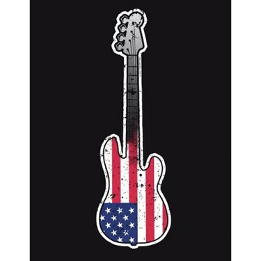 Bass Guitar Tablature EADG Bass Guitar Pick Bassist Guitar Gift Idea