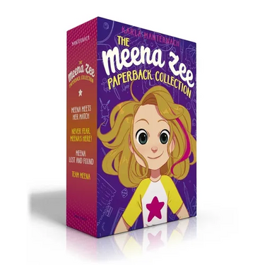 The Meena Zee Paperback Collection (Boxed Set): Meena Meets Her Match; Never Fear, Meena's Here!; Meena Lost and Found; Team Meena