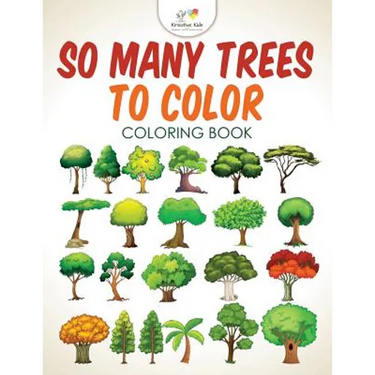 So Many Trees to Color Coloring Book