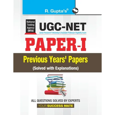 UGC-NET (Paper-I) Previous Years' Papers (Solved)