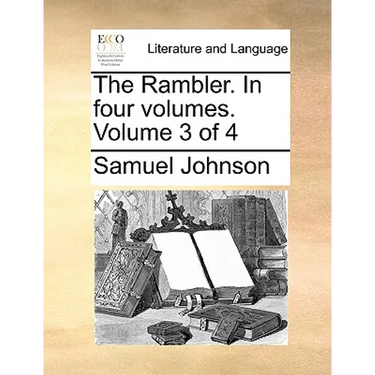 The Rambler. in Four Volumes. Volume 3 of 4