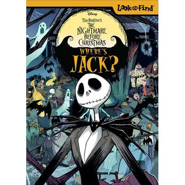 Disney Tim Burton's the Nightmare Before Christmas Where's Jack?: Look and Find