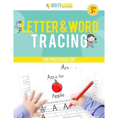Write & Learn Pages: Letter and Word Tracing for Preschoolers