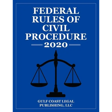 Federal Rules of Civil Procedure 2020: Expanded Edition with Cross References and Select Statutes