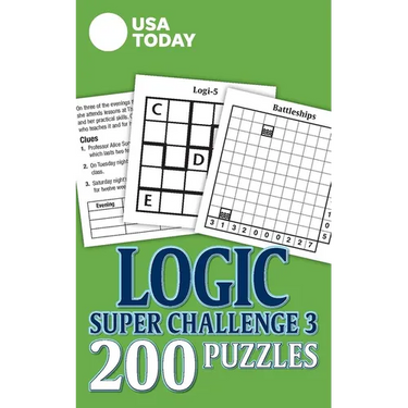 USA Today Logic Super Challenge 3: 200 Puzzles