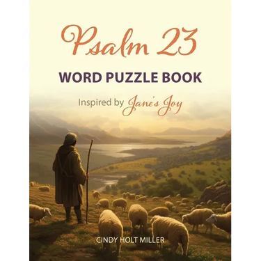 Psalm 23 Word Puzzle Book: Inspired by Jane's Joy