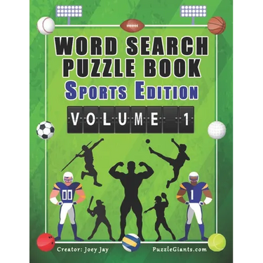 Word Search Puzzle Book Sports Edition Volume 1