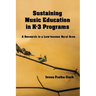Sustaining Music Education in K-3 Programs: A Research in a Low-Income Rural Area