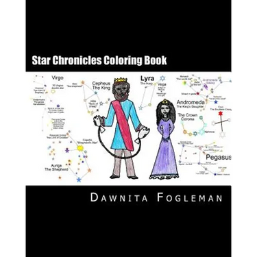 Star Chronicles Coloring Book: Bible Based Study of the Constellations