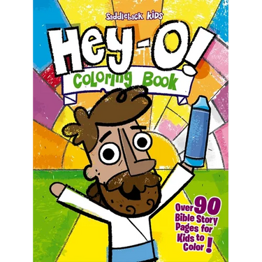 Hey-O! Coloring Book: Over 90 Bible Story Pages for Kids to Color