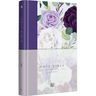 KJV Holy Bible, Large Print Medium Format, Purple Cloth Hardcover W/Ribbon Marker, Red Letter
