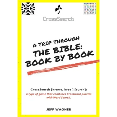 CrossSearch Puzzles: A Trip Through the Bible - Book by Book
