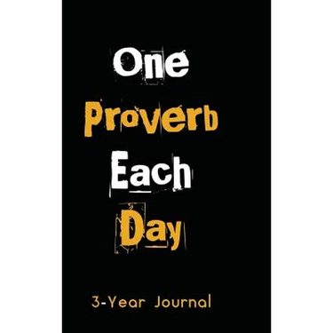 One Proverb Each Day Journal