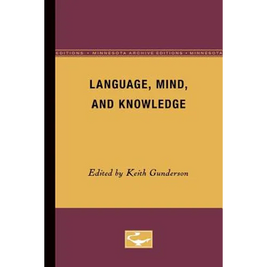 Language, Mind, and Knowledge
