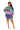 Electric leopard off shoulder bubble mini dress - Vysn
