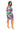 Electric leopard off shoulder bubble mini dress - Vysn