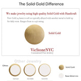 Handmade Eternity Beads Gold Ring by VicStoneNYC Fine Jewelry