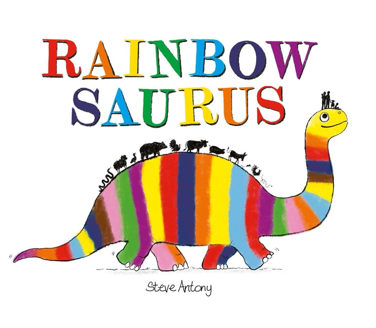 Rainbowsaurus - Hardcover by Books by splitShops