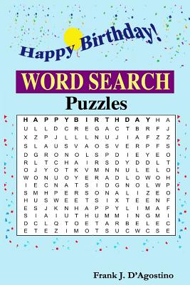 Happy Birthday Word Search - Paperback by Books by splitShops