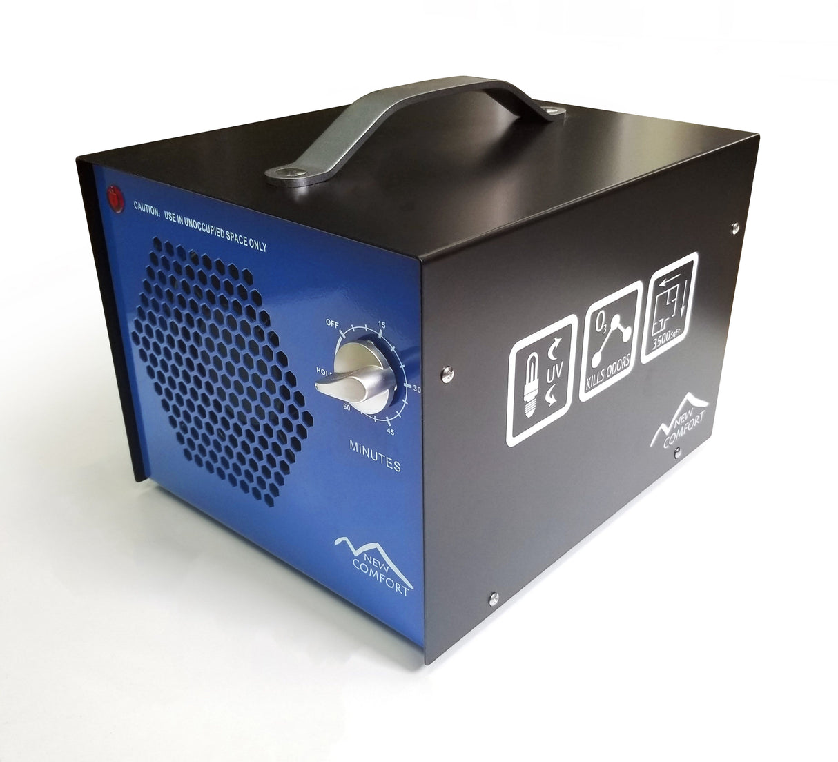 New Comfort Large Odor Eliminating Blue Commercial Ozone Generator by Prolux by Prolux Cleaners