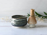 Grey Tenmoku Matcha Set by Aprika Life