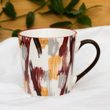 Set Of Four Artwork Palette Series Ceramic Mugs by Izhar Studio- CA