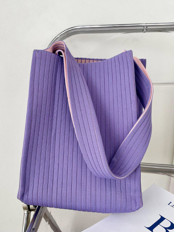 Simple Solid Color Canvas Tote Bags Accessories by migunica